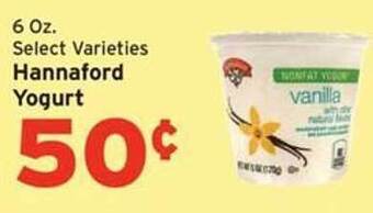 Hannaford Hannaford yogurt offer