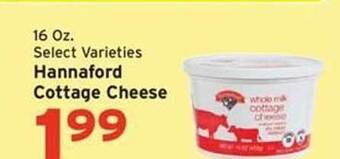 Hannaford Hannaford cottage cheese offer