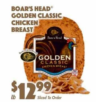 The Food Emporium Boar's head golden classic chicken breast offer