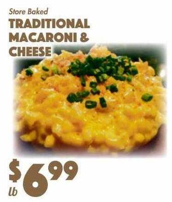 The Food Emporium Traditional macaroni & cheese offer