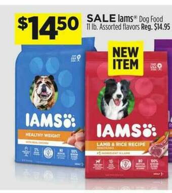 Dollar General Iams Dog Food offer