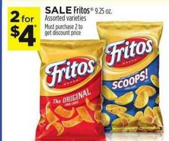 Dollar General Fritos Assorted Varieties offer