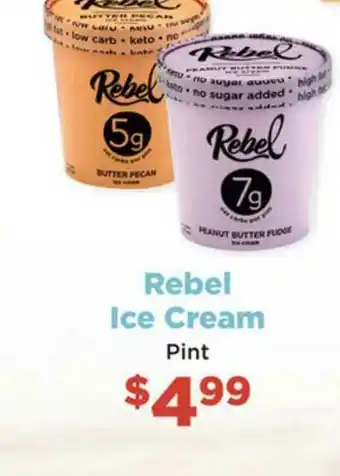 Family Fare Rebel Ice Cream offer