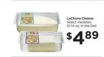 Food 4 Less Lachona Cheese offer