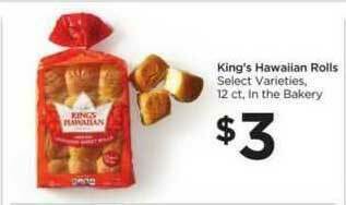 Food 4 Less King's Hawaiian Rolls offer