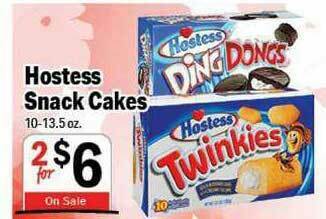 Holiday Foods Hostess Snack Cakes offer
