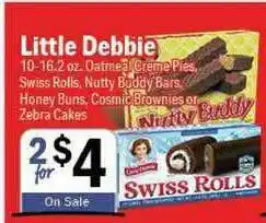 Holiday Foods Little Debbie offer