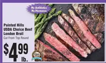 Rosauers Painted Hills USDA Choice Beef London Broil offer