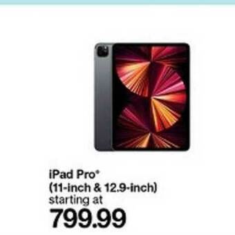Target Ipad Pro offer