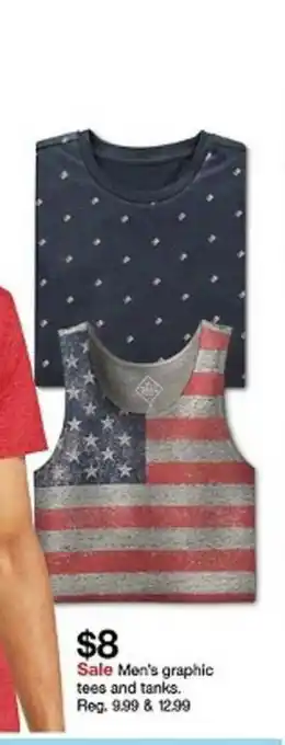 Target Men's Graphic Tees And Tanks offer
