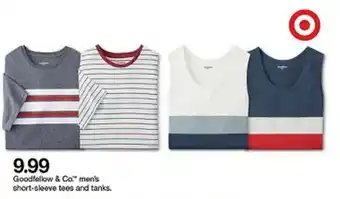 Target Goodfellow & Co Men's Short-sleeve Tees And Tanks offer