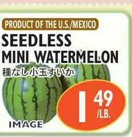 Nijiya Market Seedless Mini Watermelon offer