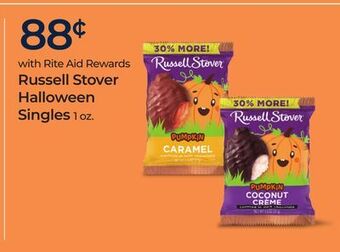 Rite Aid Russell stover halloween singles offer