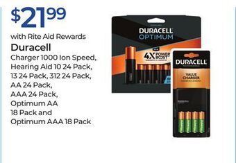 Rite Aid Duracell offer