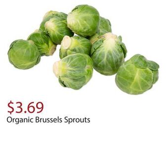 Trader Joe's Organic brussels sprouts offer