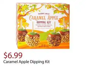 Trader Joe's Caramel apple dipping kit offer