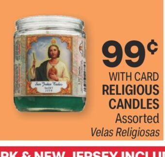 CVS Religious candles assorted offer