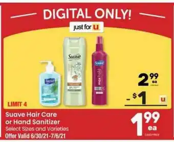 Suave Hair Care Or Hand Sanitizer