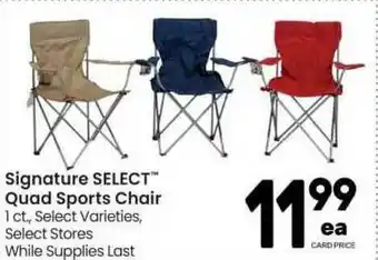 Randalls Signature Select Quad Sports Chair offer