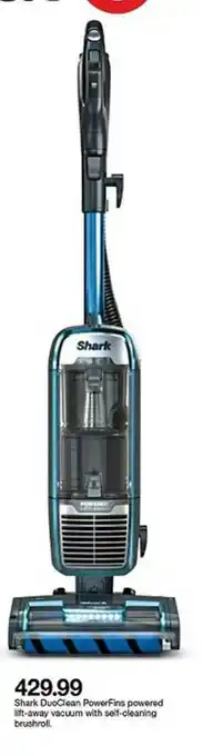 Target Shark Duoclean Powerfins Powered Lift-away Vacuum With Self-cleaning Brushroll offer