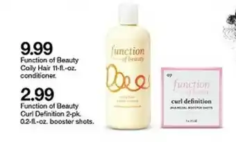 Target Function Of Beauty Coily Hair 11-fl. Oz Conditioner Function Of Beauty Curl Defiition offer