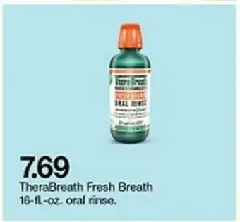 Target Terabrath Fresh Breath 16-fl-oz Oral Rinse offer