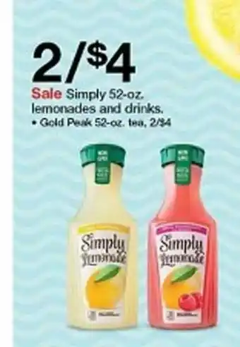 Target Lemonades And Drinks offer