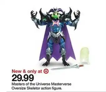 Target Masters Of The Universe Masterverse Oversize Skeletor Action Figure offer