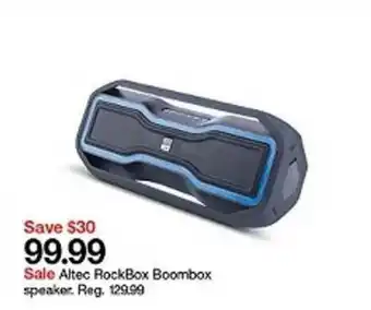 Target Altec Rockbox Boombox Speaker offer