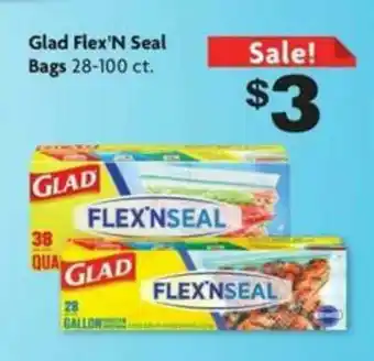 Family Dollar Glad Flex'n Seal Bags offer