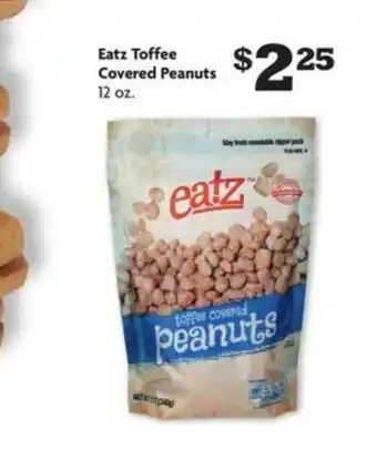 Family Dollar Eatz Toffee Covered Peanuts offer