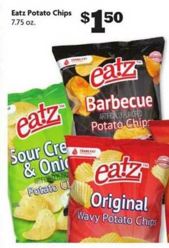 Family Dollar Eatz Potato Chips offer