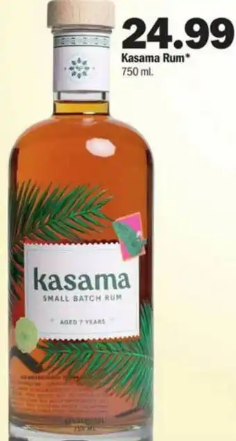 Meijer Kasama Rum 750 ML offer