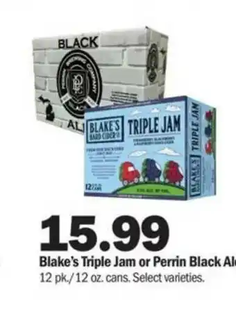 Meijer Blake's Triple Jam Or Perrin Black Ale offer