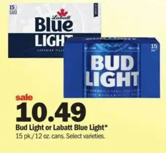 Meijer Bud Light Or Labatt Blue Light offer