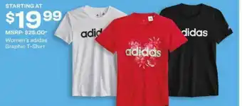 Academy Women's Adidas Graphic T-shirt offer