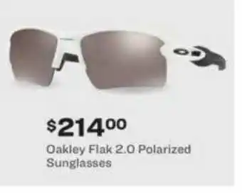 Academy Oakley Flak 2.0 Polarized Sunglasses offer