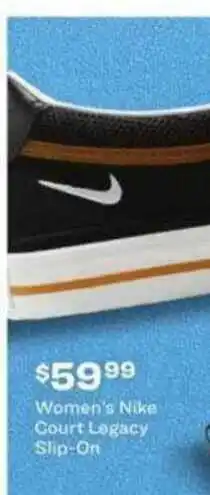 Academy Women's Nike Court Legacy Slip-on offer