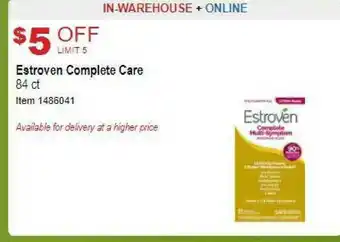 Costco Estroven Complete Care offer