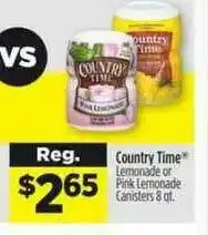 Dollar General Country Time Lemonade Or Pink Lemonade offer
