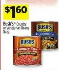Dollar General Bush's Country Or Vegetarian Beans offer