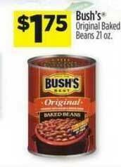 Dollar General Bush's Original Baked Beans offer