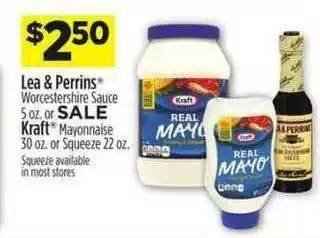 Dollar General Lea & Perrins Or Kraft offer