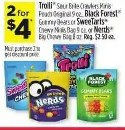 Dollar General Trolli Black Forest Sweetarts Or Nerds offer