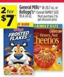 Dollar General General Mills Kellogg's offer