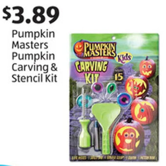 Aldi Pumpkin Masters Pumpkin Carving & Stencil Kit offer