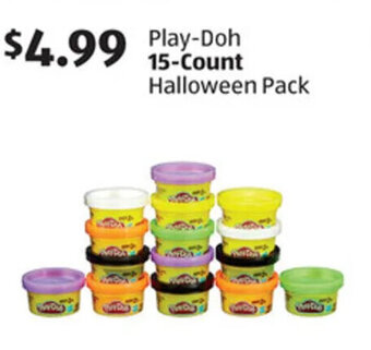 Aldi Play-Doh 15-Count Halloween Pack offer