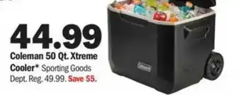 Meijer Coleman 50 Qt. Xtreme Cooler offer