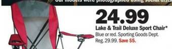 Meijer Lake & Trail Deluxe Sport Chair offer