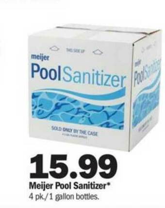 Meijer Meijer Pool Sanitizer offer